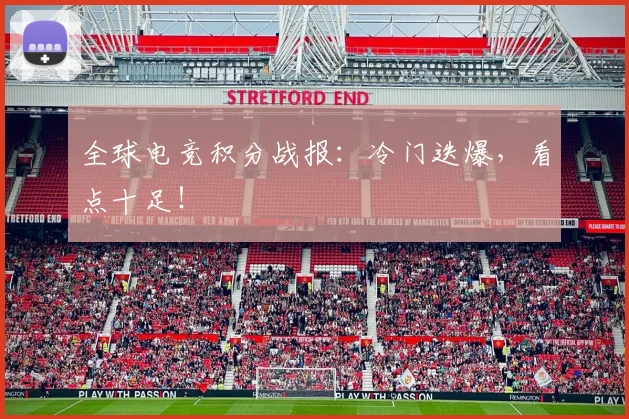 全球电竞积分战报：冷门迭爆，看点十足！
